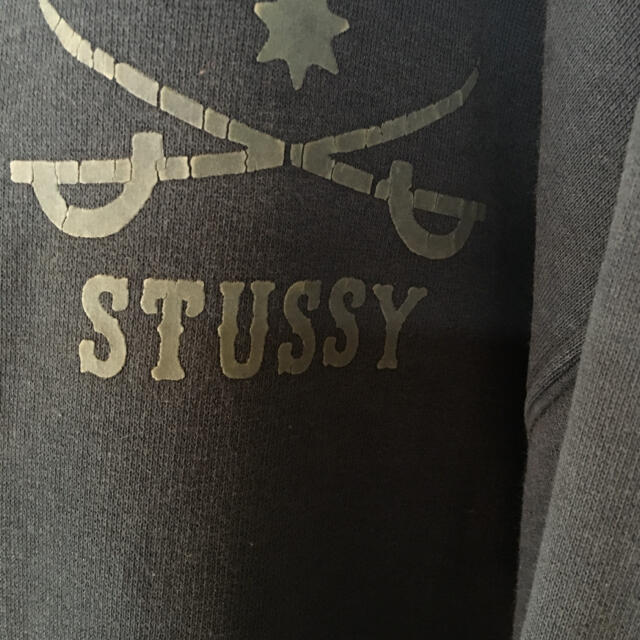 STUSSY(ステューシー)のステューシー STUSSY グレー系 ジップパーカー スウェット パーカー L メンズのトップス(パーカー)の商品写真