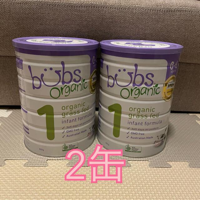 Bubs バブズ オーガニック粉ミルク グラスフェッド STEP1(0~6カ月) Bubs バブズ オーガニック粉ミルク グラスフェッド STEP1(0~6カ月)