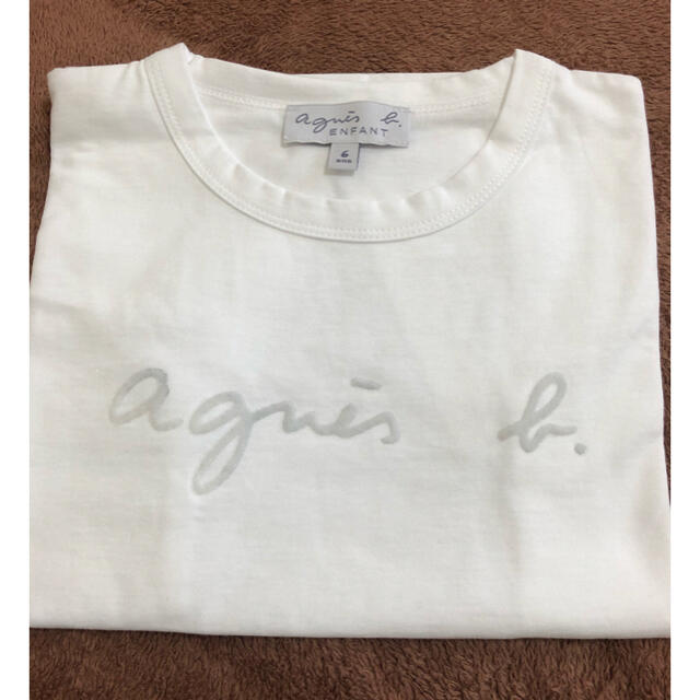 agnes b.(アニエスベー)のアニエス　べー　ロゴTシャツ キッズ/ベビー/マタニティのキッズ服女の子用(90cm~)(Tシャツ/カットソー)の商品写真