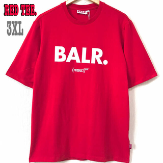 455さん専用 BALR RED Tシャツ ボーラー 赤 ビッグサイズ(Tシャツ/カットソー(半袖/袖なし))