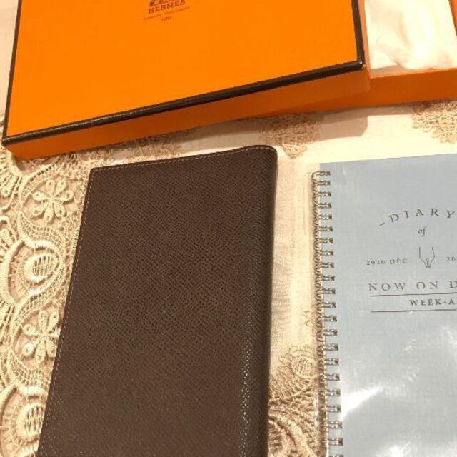 美品!エルメス 手帳 アジェンダ ヴィジョン お箱と手帳お付けします