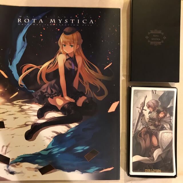 同人誌　ROTA MYSTICA イラスト集・タロットカード エンタメ/ホビーの同人誌(その他)の商品写真