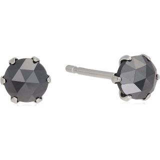 【新品未使用】 ピアス ブラックダイヤモンド(計0.5ct) PT900(ピアス)