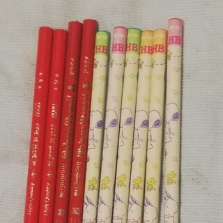 ピーナッツ(PEANUTS)の鉛筆と赤鉛筆セット(鉛筆)