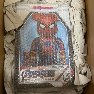 メディコムトイ(MEDICOM TOY)のBE＠RBRICK IRON SPIDER 100% 400% (アメコミ)