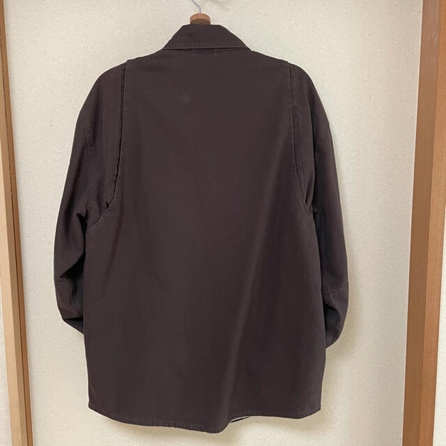 carhartt(カーハート)のCarhartt カーハート　大人気ワークシャツジャケット　ブラウン メンズのジャケット/アウター(その他)の商品写真