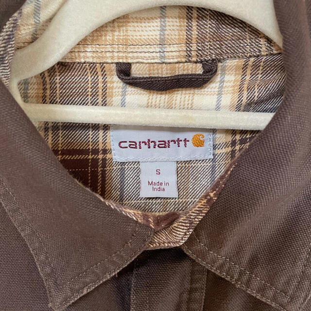 carhartt(カーハート)のCarhartt カーハート　大人気ワークシャツジャケット　ブラウン メンズのジャケット/アウター(その他)の商品写真