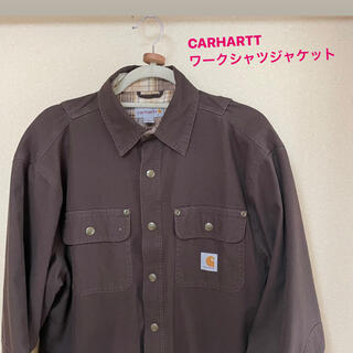 カーハート(carhartt)のCarhartt カーハート　大人気ワークシャツジャケット　ブラウン(その他)