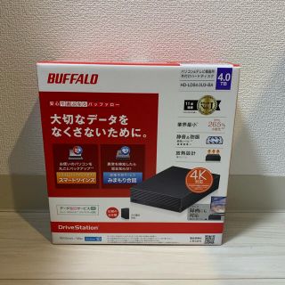 Buffalo - 【新品未開封】バッファロー 外付けHDD HD-LDS4.0U3-BA 4TBの通販｜ラクマ