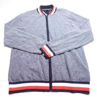 トミーヒルフィガー(TOMMY HILFIGER)のTOMMYHILFIGER　パーカー　ユニセックス　グレー/ライン(パーカー)