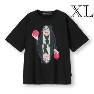 ジーユー(GU)のUNDERCOVERアンダーカバー☆GUビックグラフィックTブラック☆XL 魔女(Tシャツ/カットソー(半袖/袖なし))