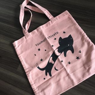 ツモリチサト(TSUMORI CHISATO)のネコ♡エコバッグ(エコバッグ)