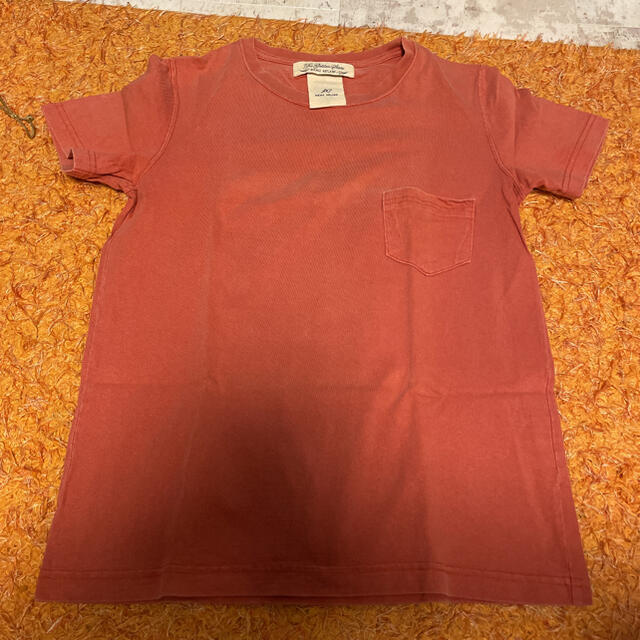 REMI RELIEF(レミレリーフ)のレミレリーフ  Tシャツ　赤　ビンテージ　S ポケT ビームス メンズのトップス(Tシャツ/カットソー(半袖/袖なし))の商品写真