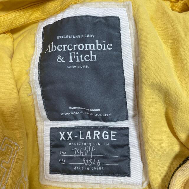 Abercrombie&Fitch(アバクロンビーアンドフィッチ)のアバクロ　メンズ　パーカー　XXLサイズ メンズのトップス(パーカー)の商品写真