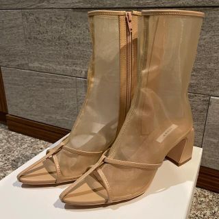 アメリヴィンテージ(Ameri VINTAGE)のAmeri VINTAGESANDAL LIKE BOOTS ベージュ M(サンダル)