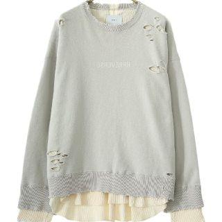 コモリ(COMOLI)のstein oversized layered sweat ls(スウェット)