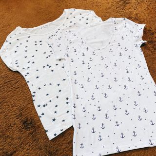 ザラ(ZARA)の2枚セット　ZARA(Tシャツ(半袖/袖なし))