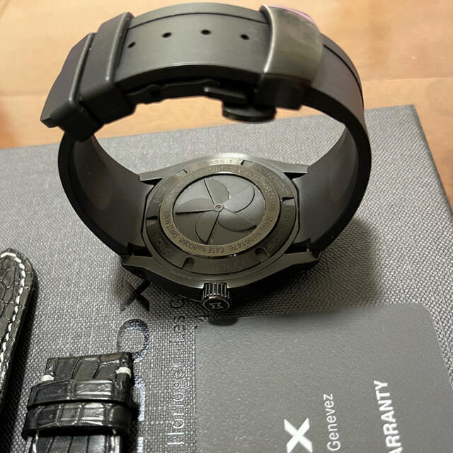EDOX(エドックス)のEDOX OFFSHORE PROFESSIONAL オールブラック メンズの時計(腕時計(アナログ))の商品写真