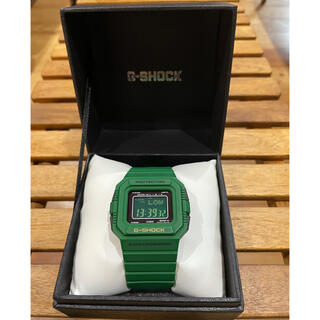 ジーショック(G-SHOCK)のCASIO G-SHOCK G5500-c-3JF グリーン 緑 (腕時計(デジタル))
