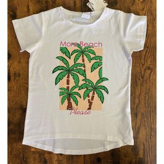 ザラキッズ(ZARA KIDS)のZara プリントTシャツ　128(Tシャツ/カットソー)