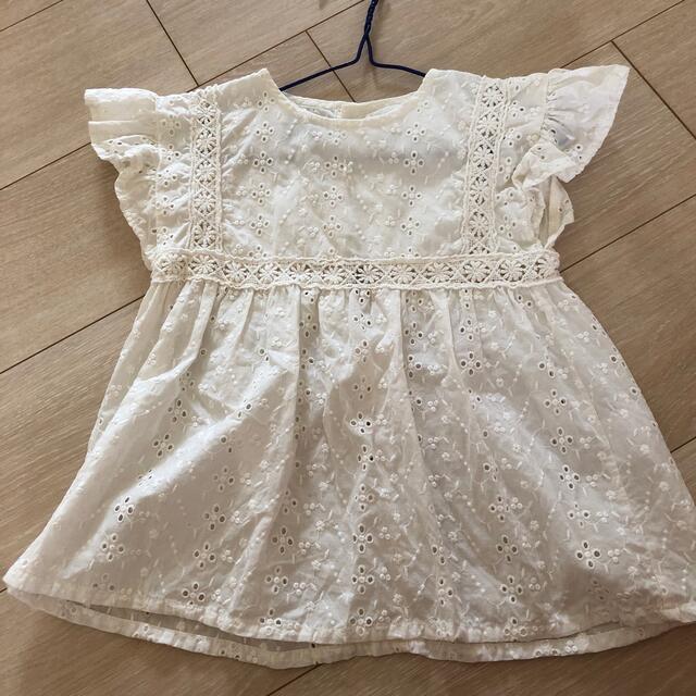 Caramel baby&child (キャラメルベビー&チャイルド)のtocoto vintageチュニック キッズ/ベビー/マタニティのキッズ服女の子用(90cm~)(ワンピース)の商品写真