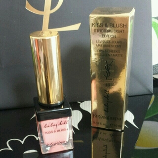 イヴサンローランボーテ(Yves Saint Laurent Beaute)の★YSL★リキッドチーク&リップ No.16★2回使用のみ★(その他)