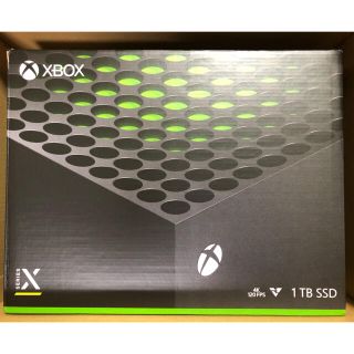 エックスボックス(Xbox)の新品　xbox series x 本体(家庭用ゲーム機本体)