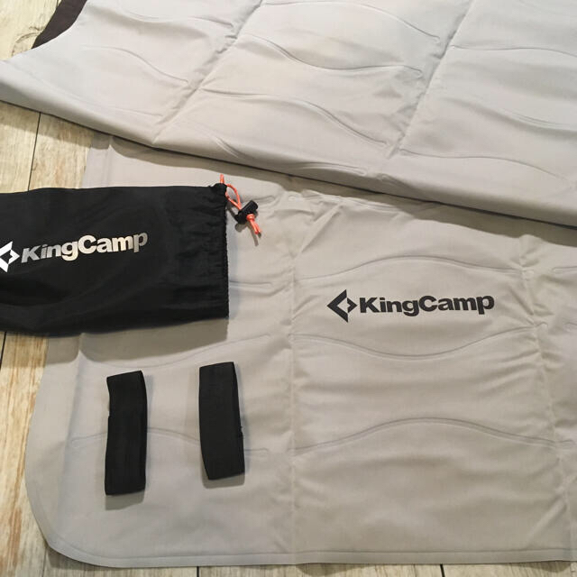 Snow Peak(スノーピーク)のエアマット5cm厚(KingCamp) スポーツ/アウトドアのアウトドア(寝袋/寝具)の商品写真