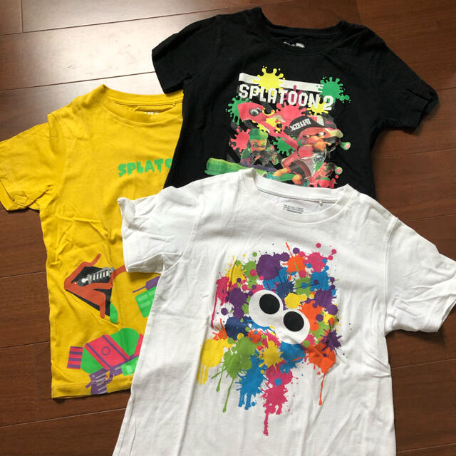 BANDAI(バンダイ)のスプラトゥーン☆Tシャツセット キッズ/ベビー/マタニティのキッズ服男の子用(90cm~)(Tシャツ/カットソー)の商品写真