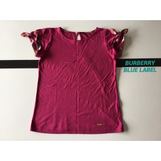 バーバリーブルーレーベル(BURBERRY BLUE LABEL)のBURBERRY BLUE LABEL⭐半袖シャツ カットソー トップス(カットソー(半袖/袖なし))