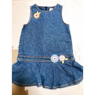 ジンボリー(GYMBOREE)のジンボリー　ワンピース　100 デニム　☆再値下げ☆(ワンピース)