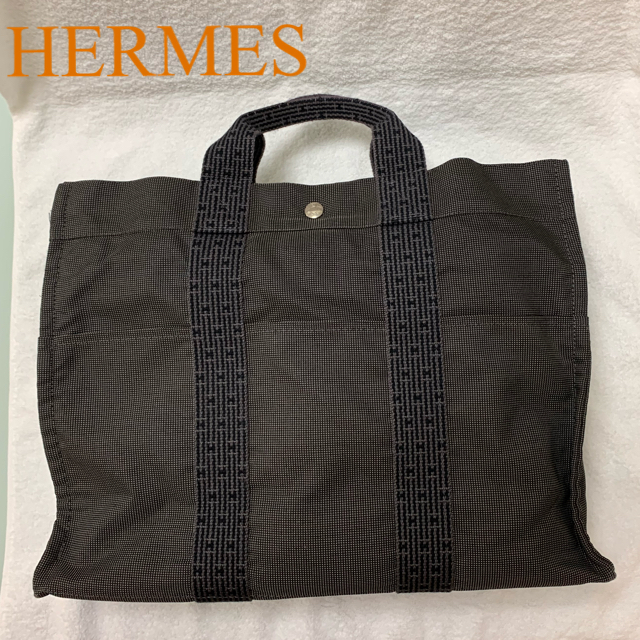 HERMES ☆エルメス ☆エールラインMM ☆トートバッグ