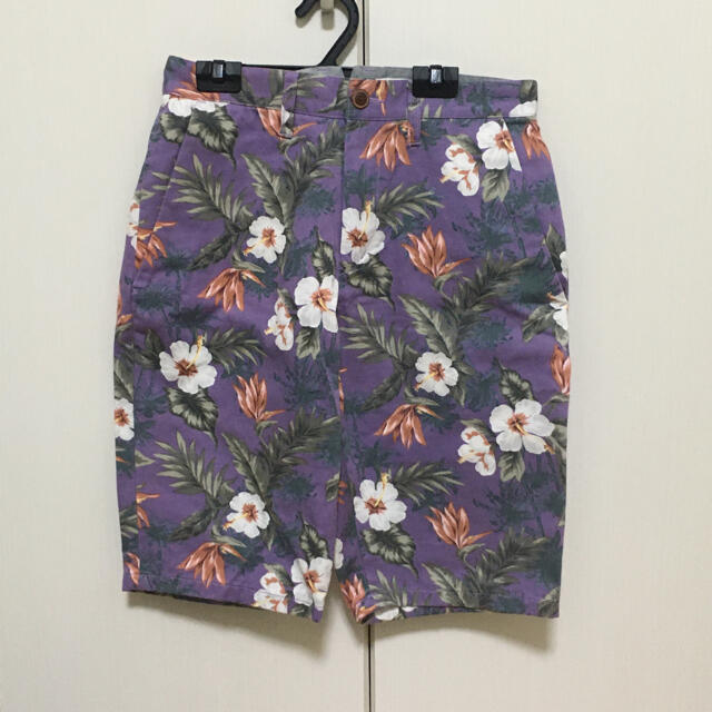 SIMPLICITE PLUS】紫の花柄パンツの通販 by MY shop｜ラクマ