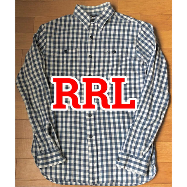 RRL ギンガムチェック コットンシャツ