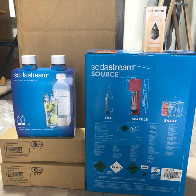 調理家電ソーダストーム sodastream Source v3 ＋いろいろ