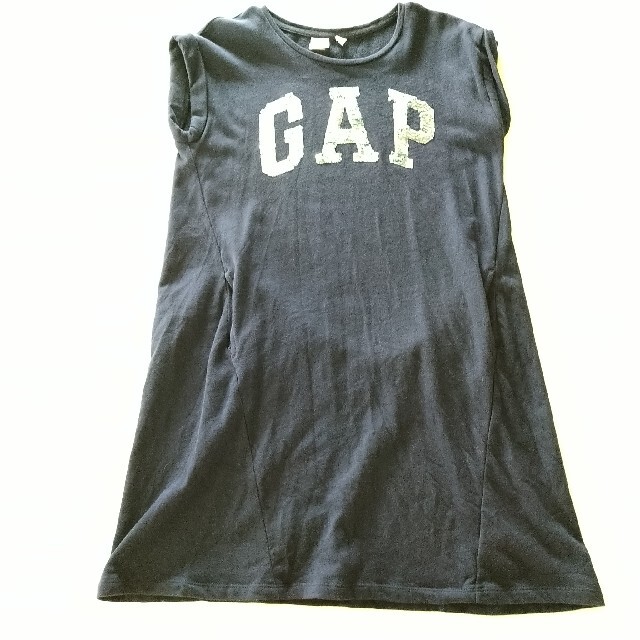 GAP Kids(ギャップキッズ)のGAP ワンピース　160サイズ　半袖Tシャツ　チュニック キッズ/ベビー/マタニティのキッズ服女の子用(90cm~)(ワンピース)の商品写真