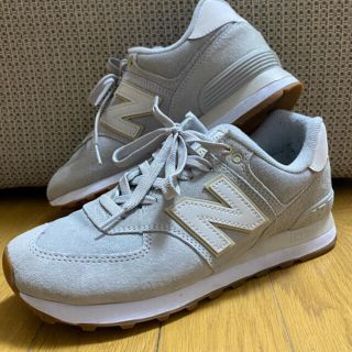 ニューバランス(New Balance)のニューバランス♡574スニーカー　ライトグレー(スニーカー)