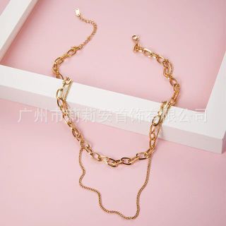 ザラ(ZARA)の●インポートアクセサリー　アシンメトリー　デザインチェーンネックレス　NEW(ネックレス)