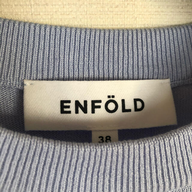 ENFOLD(エンフォルド)のcocoko様専用ENFOLD エンフォルドシルクコットンノースリーブニット2枚 レディースのトップス(ニット/セーター)の商品写真