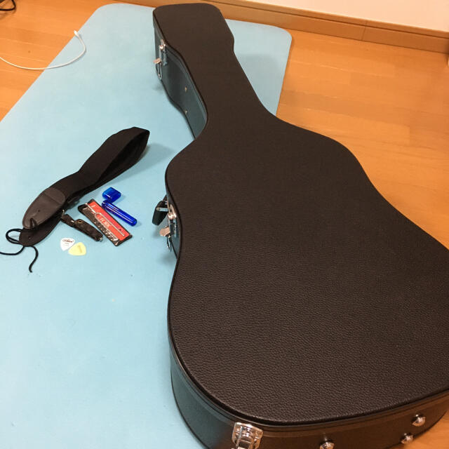 Fender 純正ハードケース&オマケ多数の通販 by ちゅま's shop|ラクマ CD60 BLK NEW特価