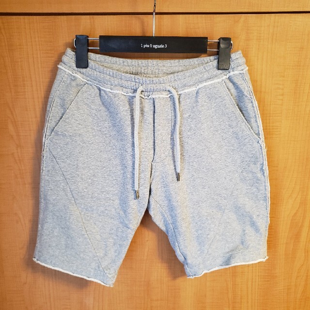 メンズswitching sweat shorts [gray] 【wjk送料無料】