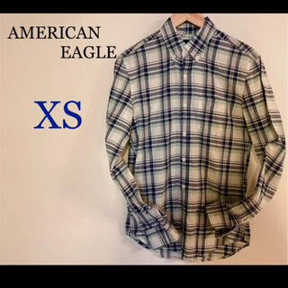 アメリカンイーグル(American Eagle)の★AMERICAN EAGLE ★【XS】長袖チェックシャツ♪(シャツ)