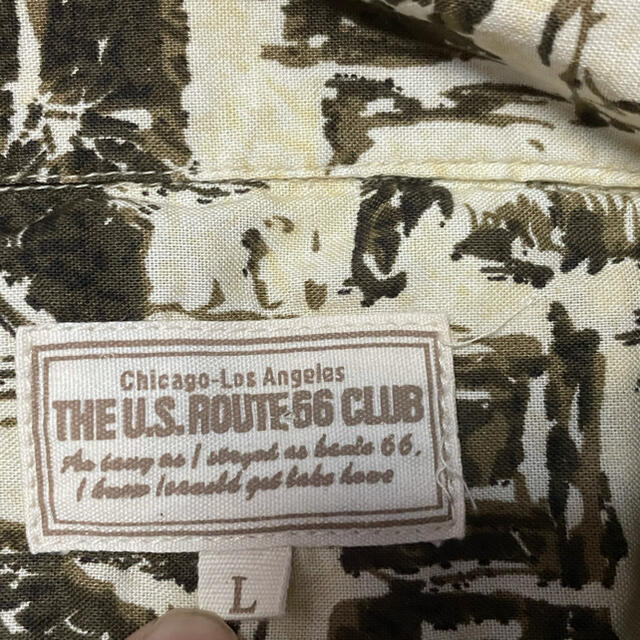 THE US ROUTE 66 CLUB 総柄シャツ メンズのトップス(シャツ)の商品写真