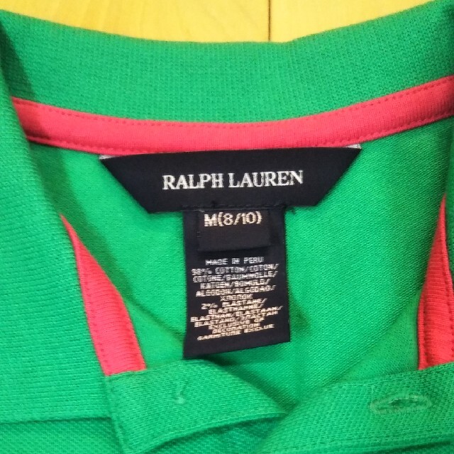 Ralph Lauren(ラルフローレン)のラルフローレン半袖ポロシャツ キッズ/ベビー/マタニティのキッズ服女の子用(90cm~)(ブラウス)の商品写真