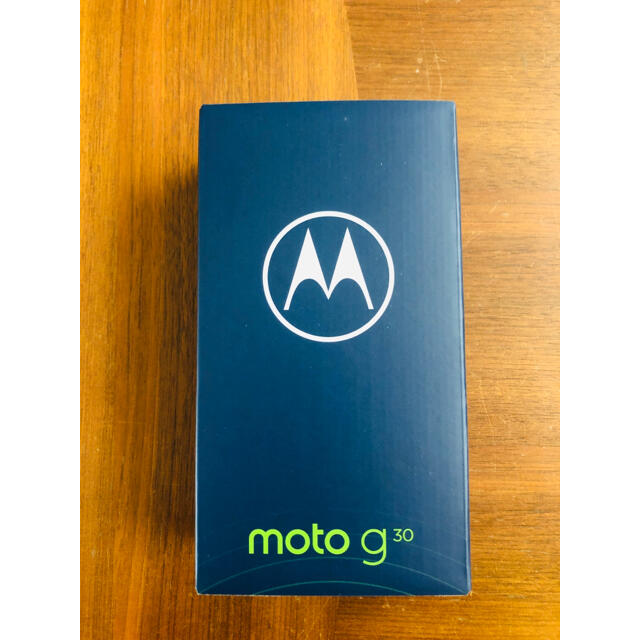 Motorola moto g30 パステルスカイ SIMフリー  Aランク 本体【ReYuuストア（リユーストア）】