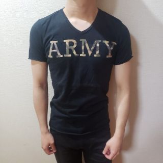 ダブルジェーケー(wjk)のleather ARMY C/S【送料無料】(Tシャツ/カットソー(半袖/袖なし))