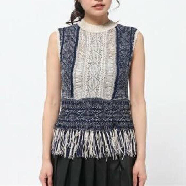mame(マメ)の【mame】knit tops レディースのトップス(ニット/セーター)の商品写真