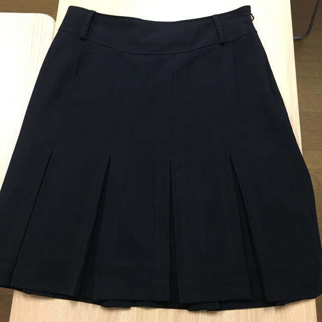 ♡キレイめ♡台形プリーツスカート レディースのスカート(ひざ丈スカート)の商品写真