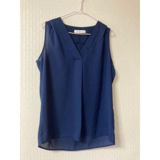 アズールバイマウジー(AZUL by moussy)のノースリーブ トップス(シャツ/ブラウス(半袖/袖なし))