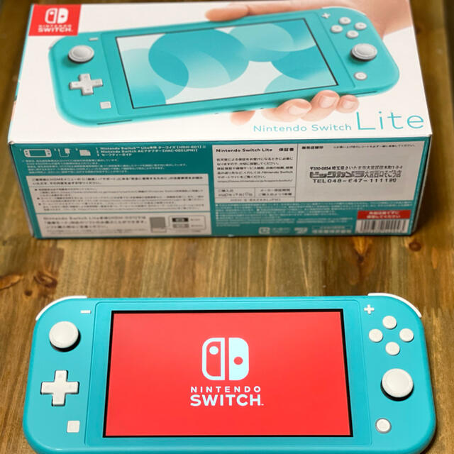 ありません】 Nintendo Switch - Nintendo Switch Lite ターコイズの